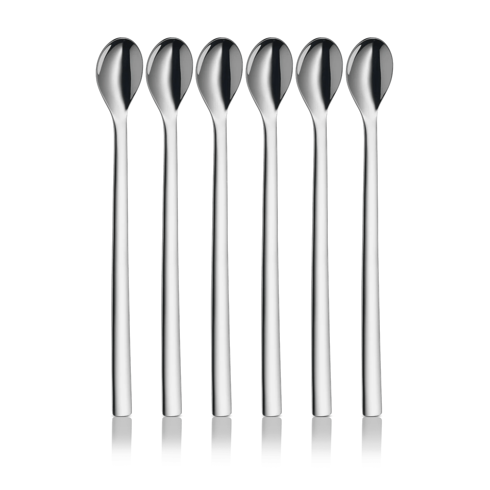 Set de 6 lingurite cocktail WMF Nuova, 22 cm, Cromargan®