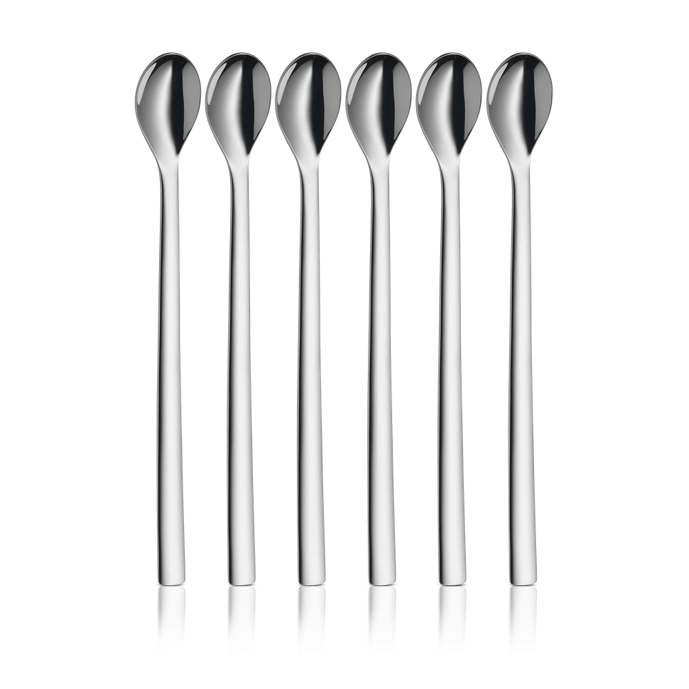 Set de 6 lingurite cocktail WMF Nuova, 22 cm, Cromargan®