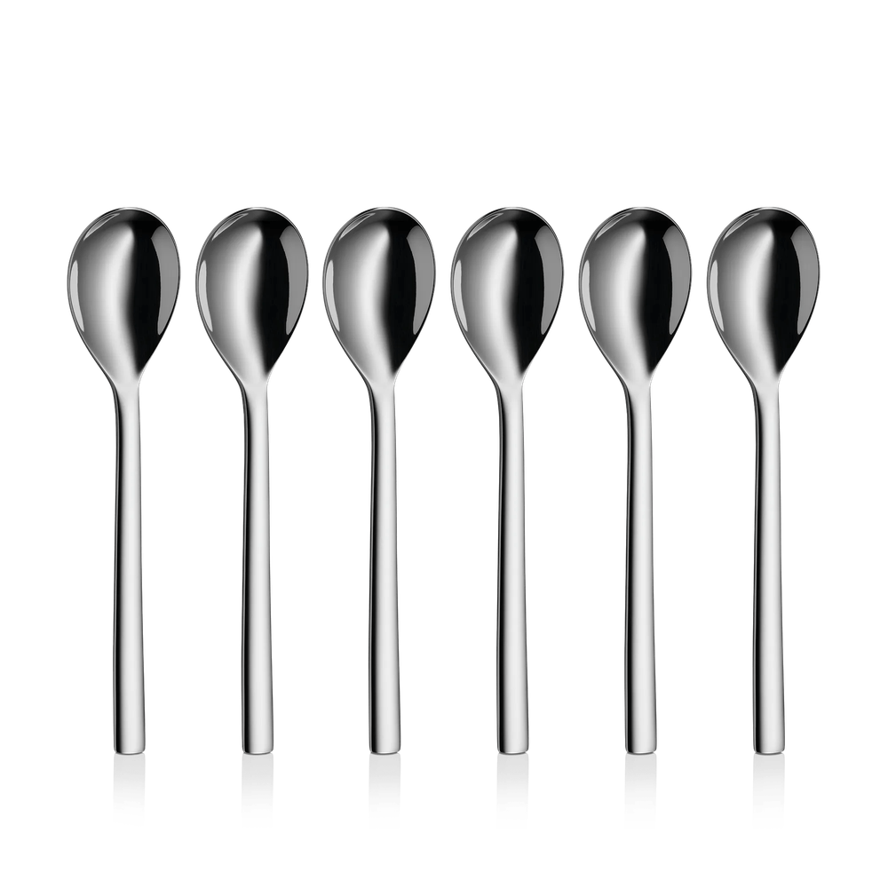 Set lingurite WMF Nuova, 6 piese, 15.5 cm, Cromargan®