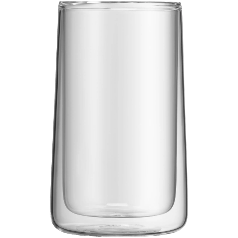 Set 2 pahare din sticla cu pereti dubli WMF IceTeaTime, 0.27L