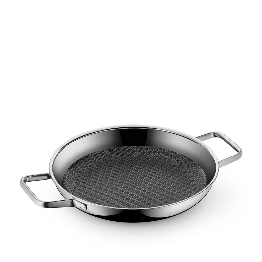 Tigaie pentru servire WMF Profi Resist de 28 cm, Cromargan®, argintiu