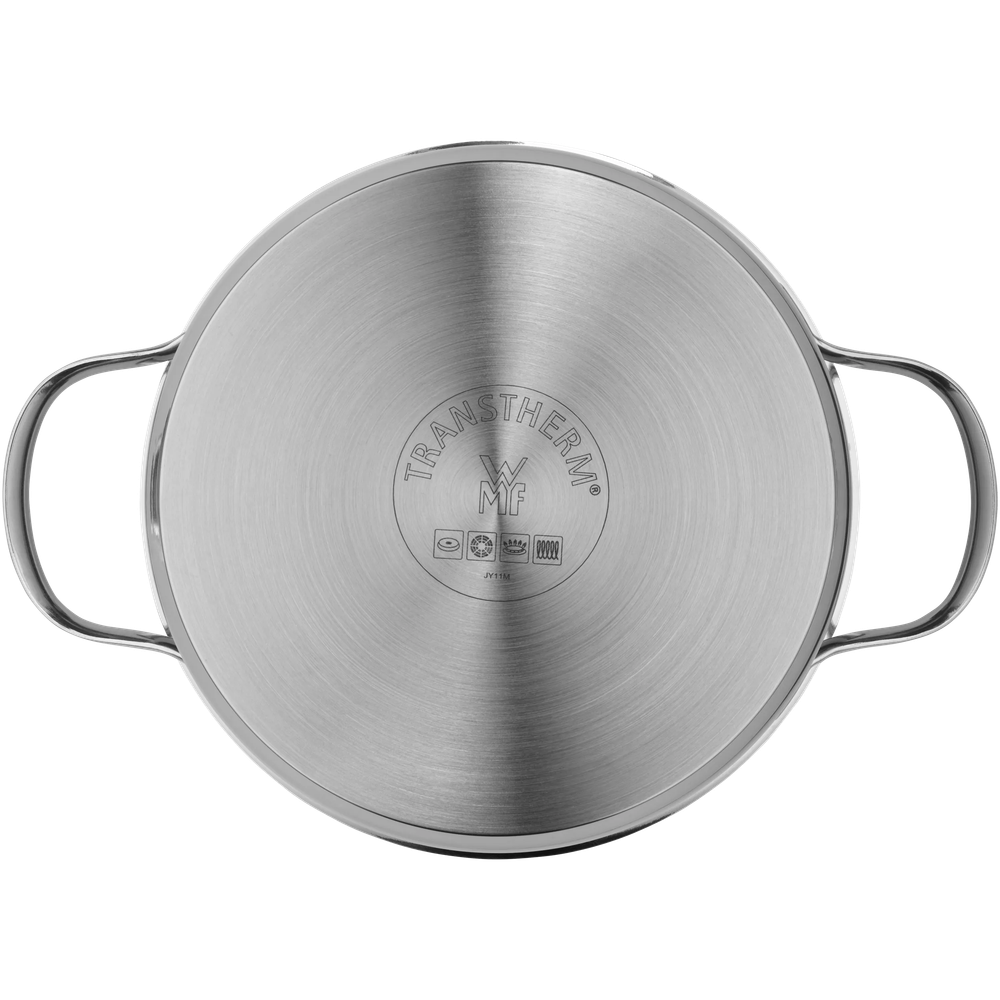 Cratita cu capac WMF Aparto, 20 cm, Cromargan®, TransTherm®, inductie