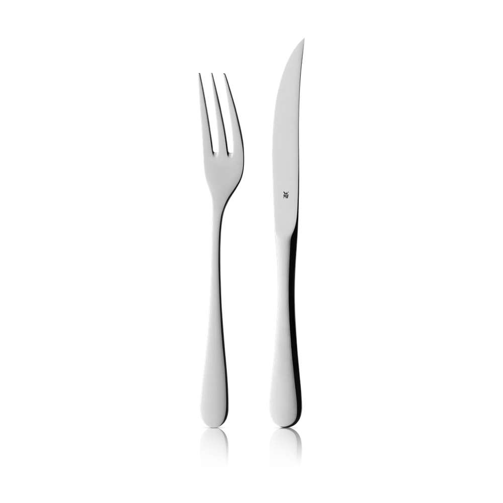 Set tacamuri pentru friptura WMF, 12 piese, cutie de lemn, Cromargan®