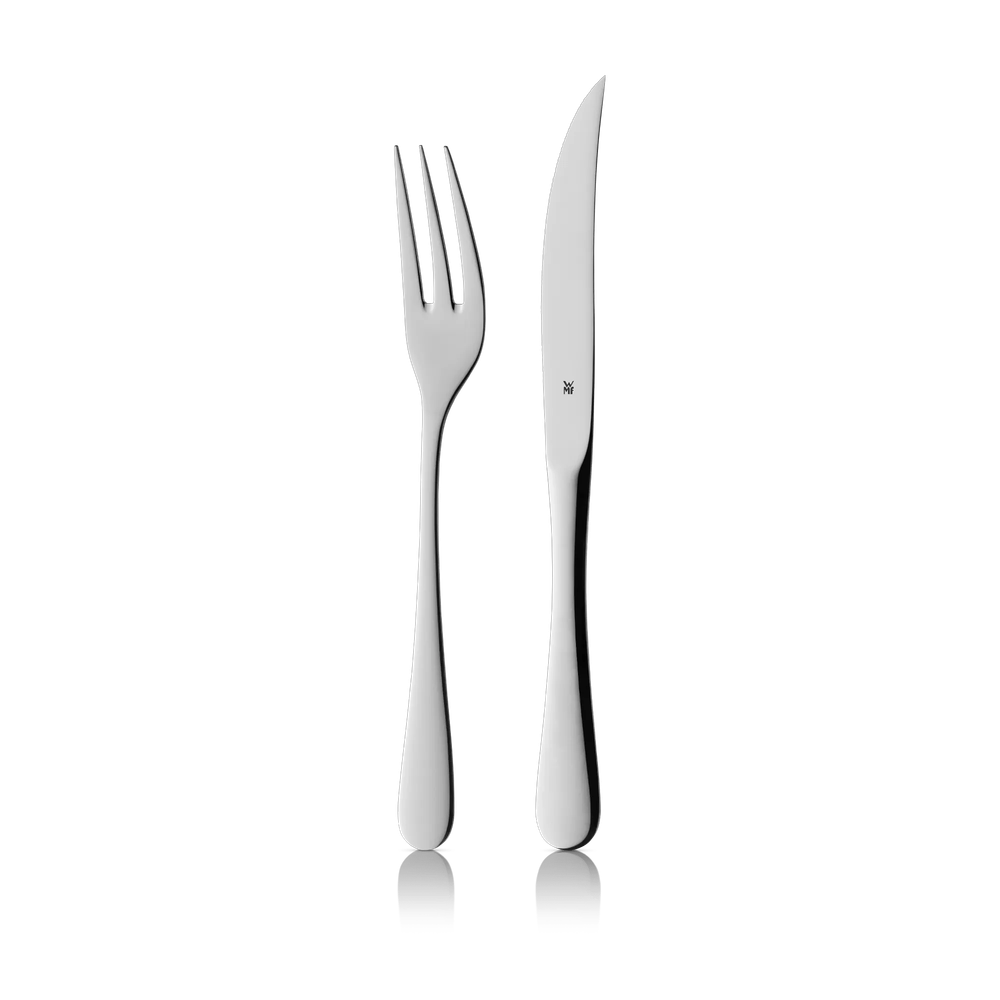 Set tacamuri pentru friptura WMF, 12 piese, cutie de lemn, Cromargan®