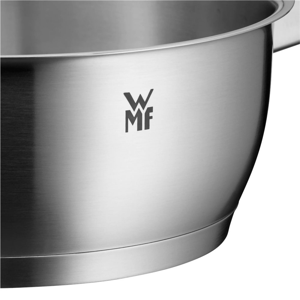 Cratita cu capac WMF Iconic, 18 cm, Cromargan®, inductie