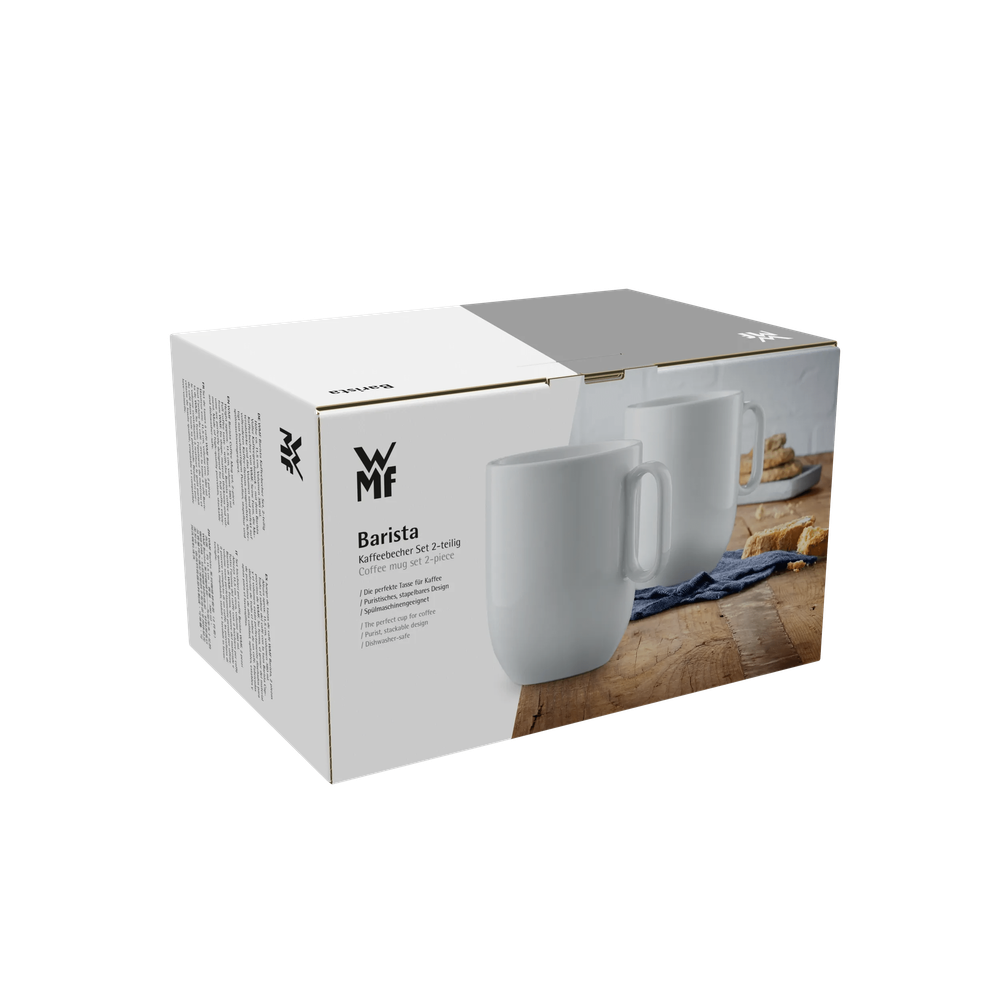 Set de cesti WMF Barista, 2 piese, portelan