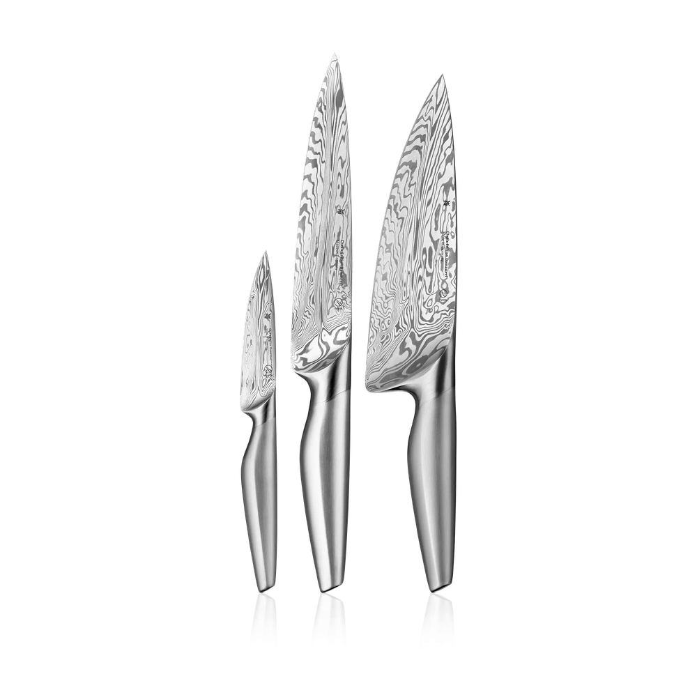 Set cutite WMF Chef's Edition Damasteel, 3 piese
