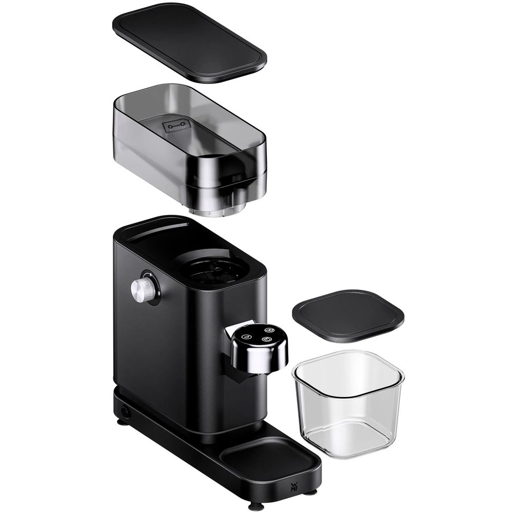 Rasnita electrica de cafea WMF Lumero, 150 W, 40 trepte, Cromargan®