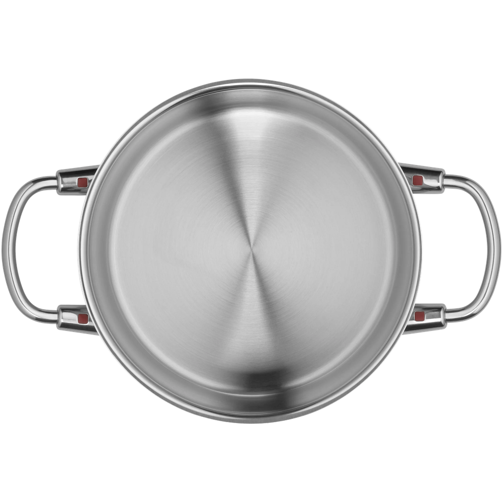 Cratita cu capac de sticla WMF Quality One, 20 cm, 3.4L, Cromargan®