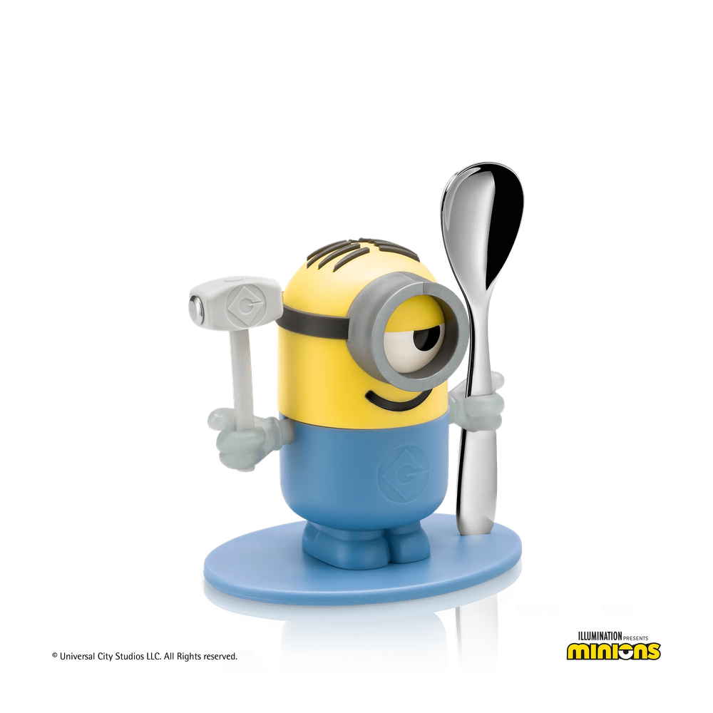 Suport pentru oua WMF Minions, lingurita inclusa Cromargan®