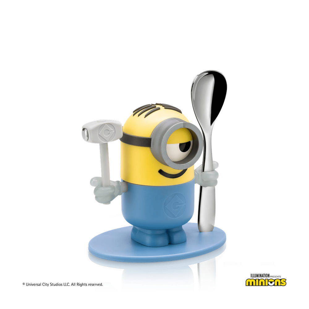Suport pentru oua WMF Minions, lingurita inclusa Cromargan®