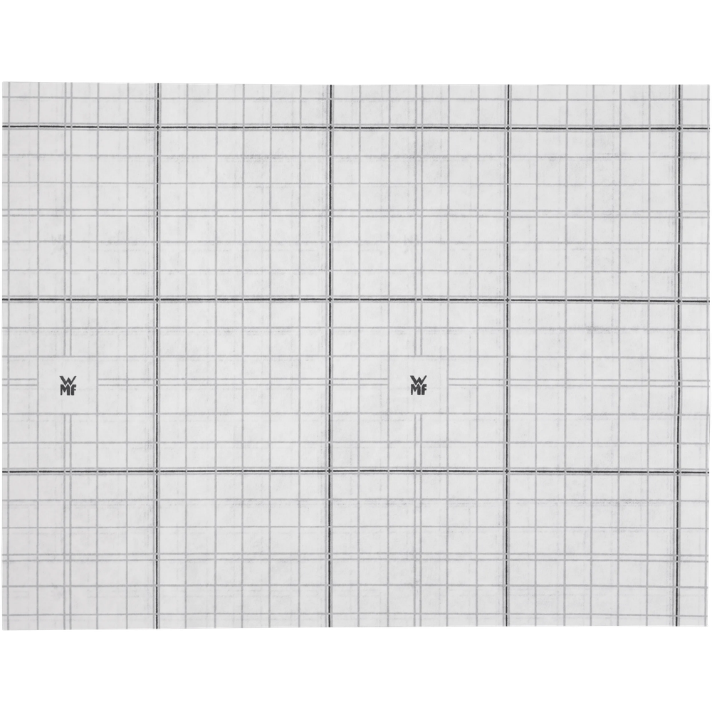 Prosop WMF, 40x50 cm, compatibil cu masina de spalat vase, alb & gri