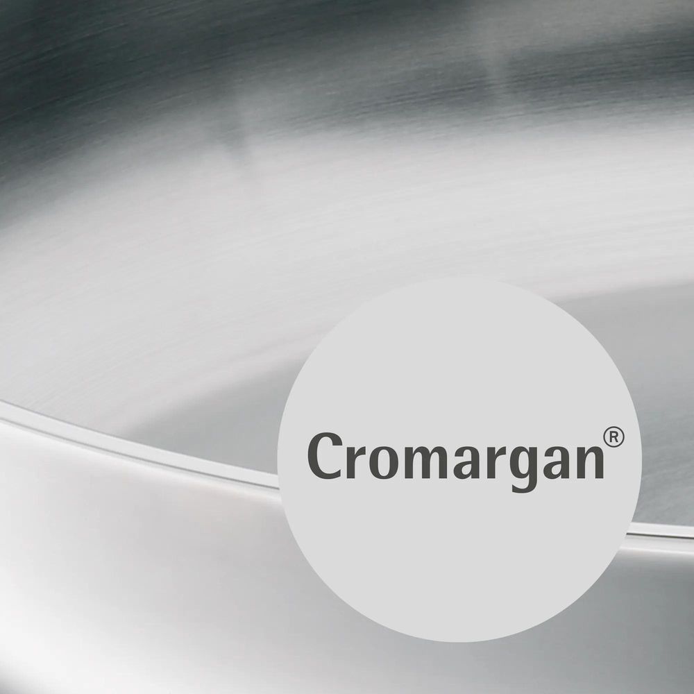 Tigaie WMF Profi, 28 cm, baza TransTherm®, Cromargan®, argintiu