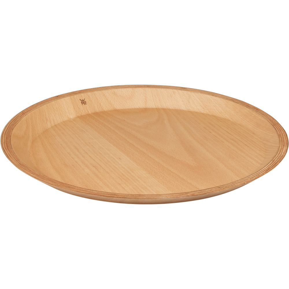 Tava de servire din lemn WMF Kineo, diametru 37.5 cm