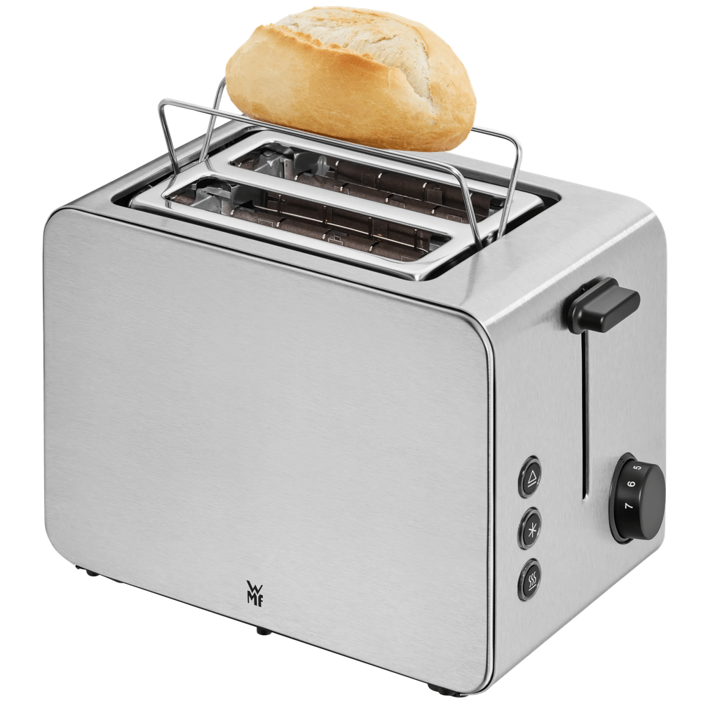 Prajitor de paine WMF Stelio, 1050W, 7 trepte de rumenire, negru
