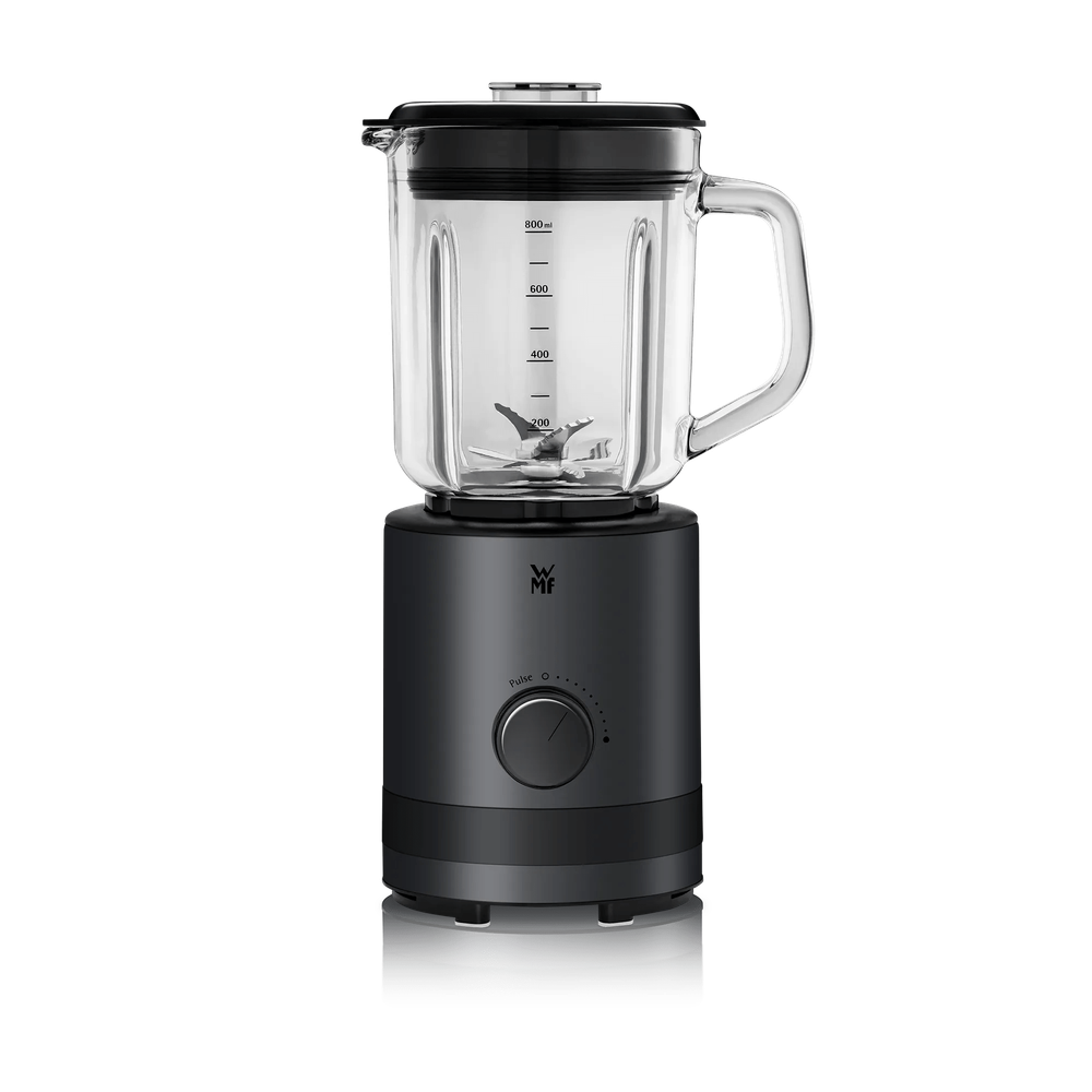 Blender WMF Kitchenminis, 400 W, 0.8 L, 5 viteze, sticla, negru