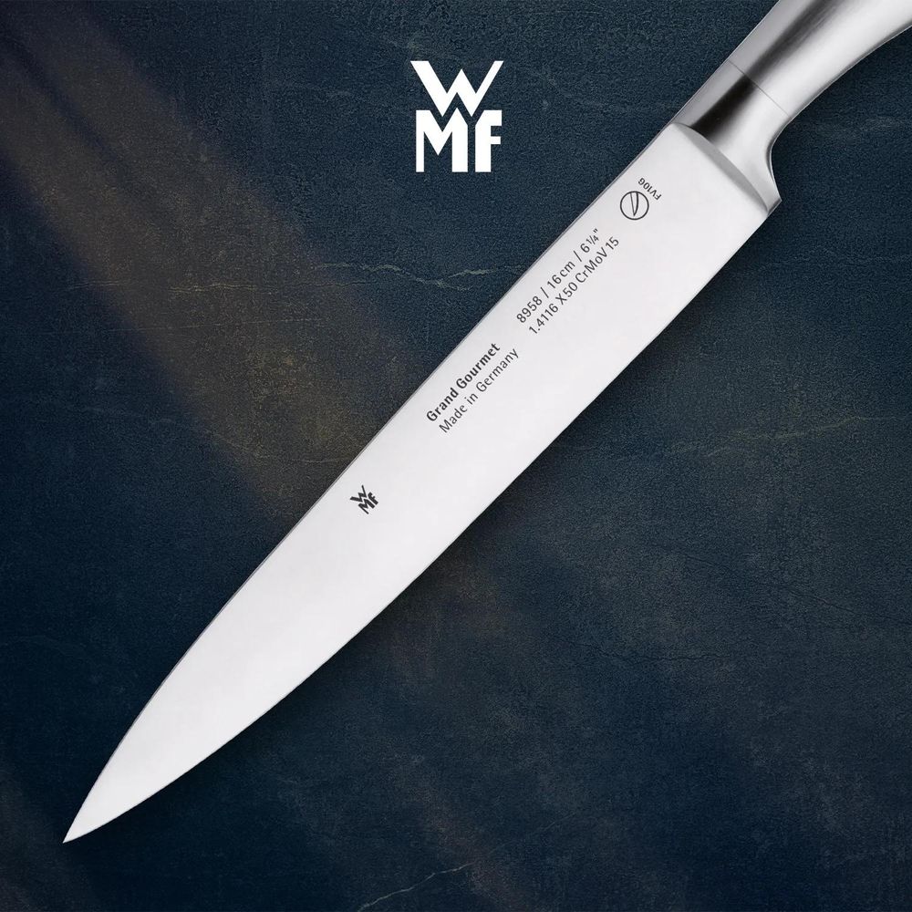 Cutit de feliat WMF Grand Gourmet, 16 cm, otel inoxidabil, argintiu