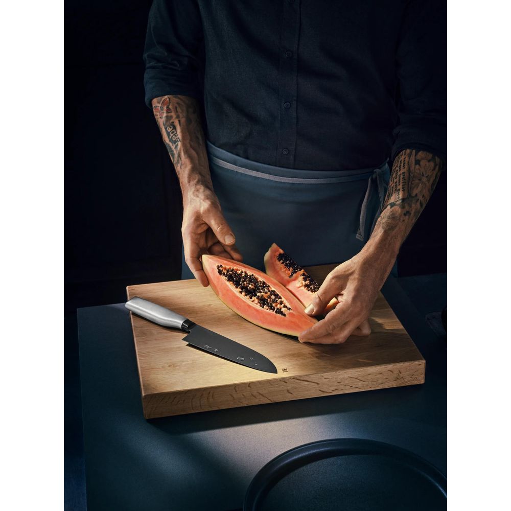Cuțit Santoku Ultimate Black 18,5 cm 
