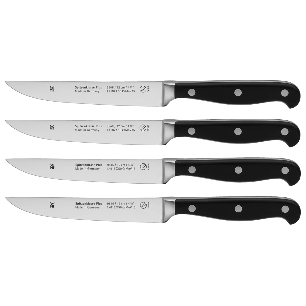 Set de cutite pentru friptura WMF Spitzenklasse Plus, 4 piese, 12 cm