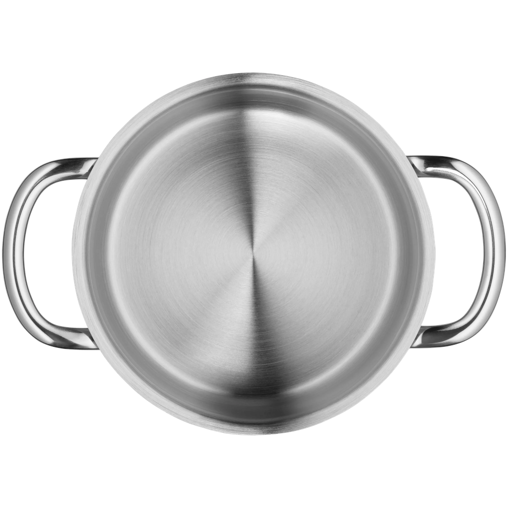 Oala joasa cu capac WMF Mini, 12 cm, 0.7L, Cromargan®, argintiu