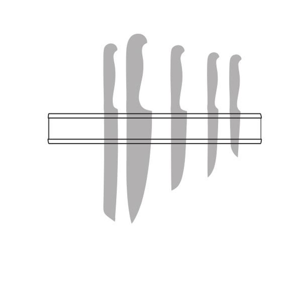 Suport magnetic pentru cutite WMF, 38 cm, Cromargan®