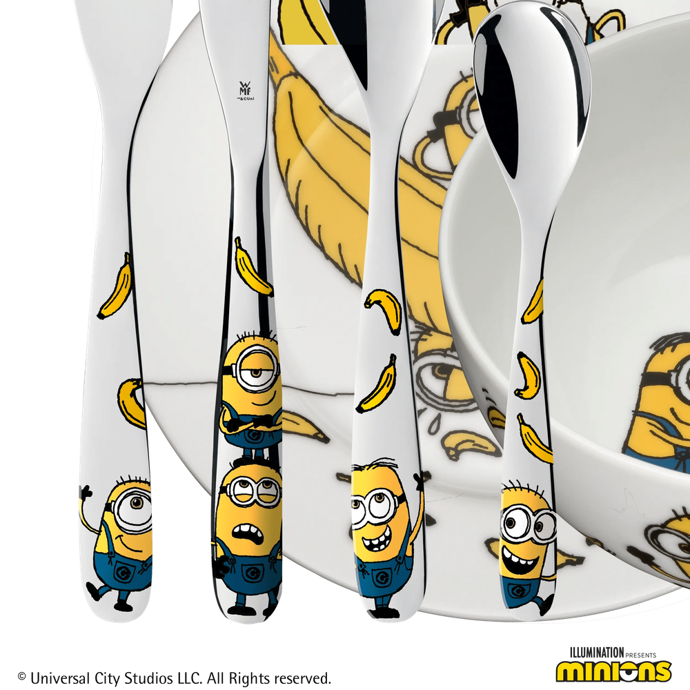 Set de tacamuri WMF Minions, 6 piese, Cromargan®