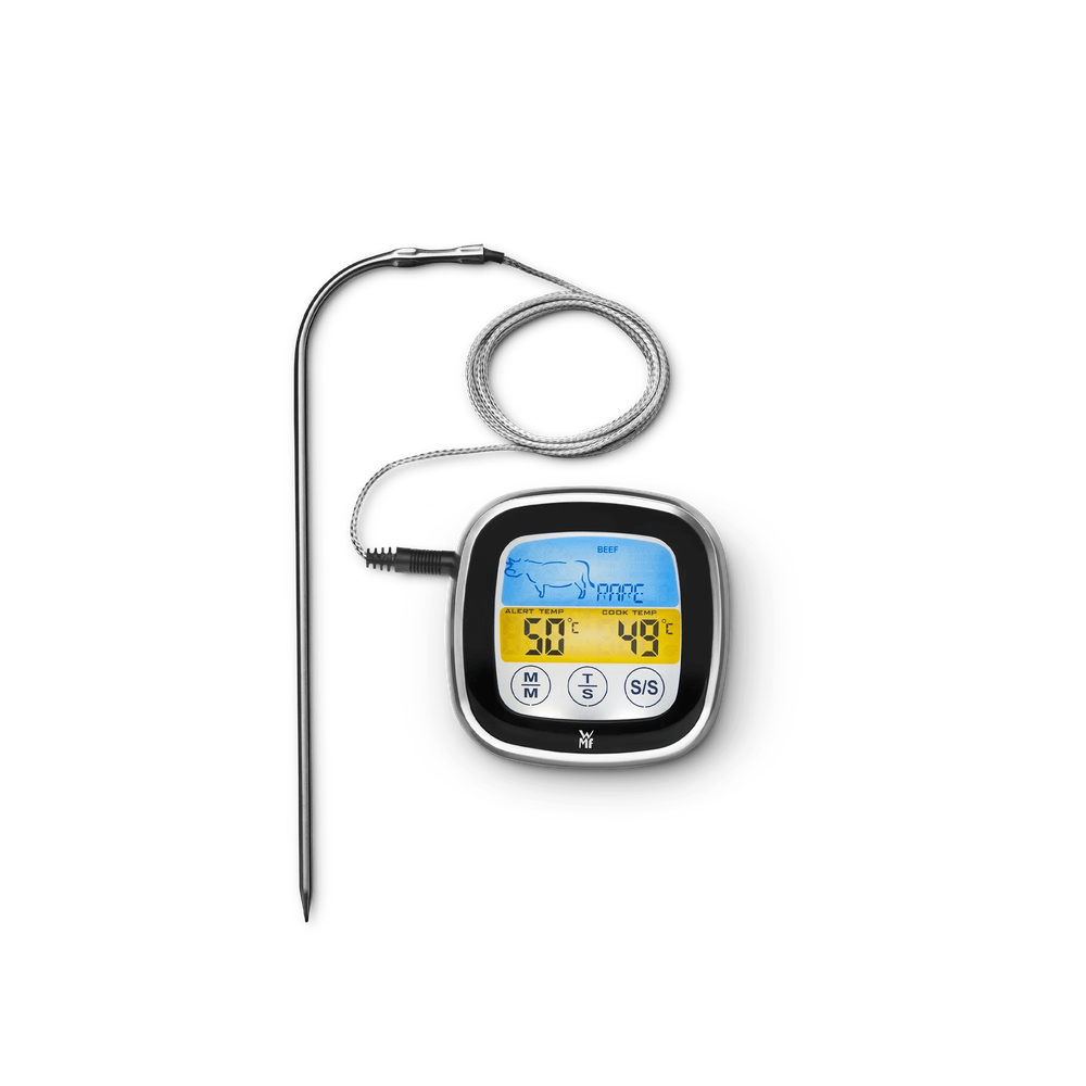 Termometru digital pentru carne WMF BBQ, pana la 250&deg;C, ecran tactil