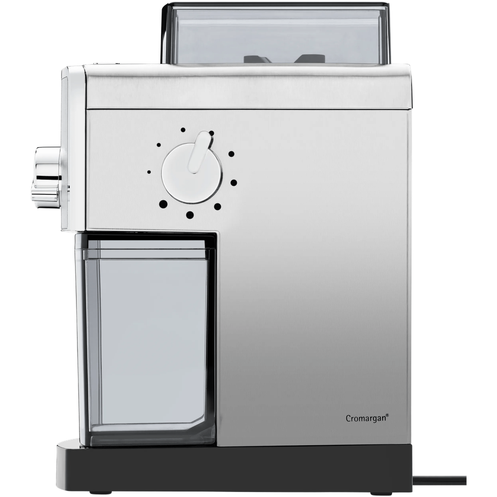 Rasnita electrica de cafea WMF Stelio, 17 trepte, Cromargan®