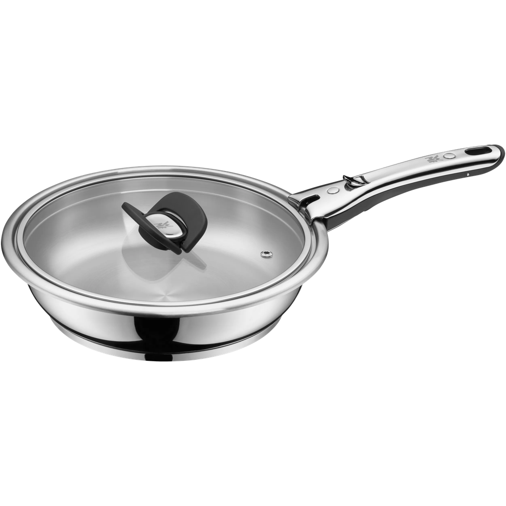 Tigaie WMF Click&Serve, 26 cm, Cromargan®, baza TransTherm®, inductie