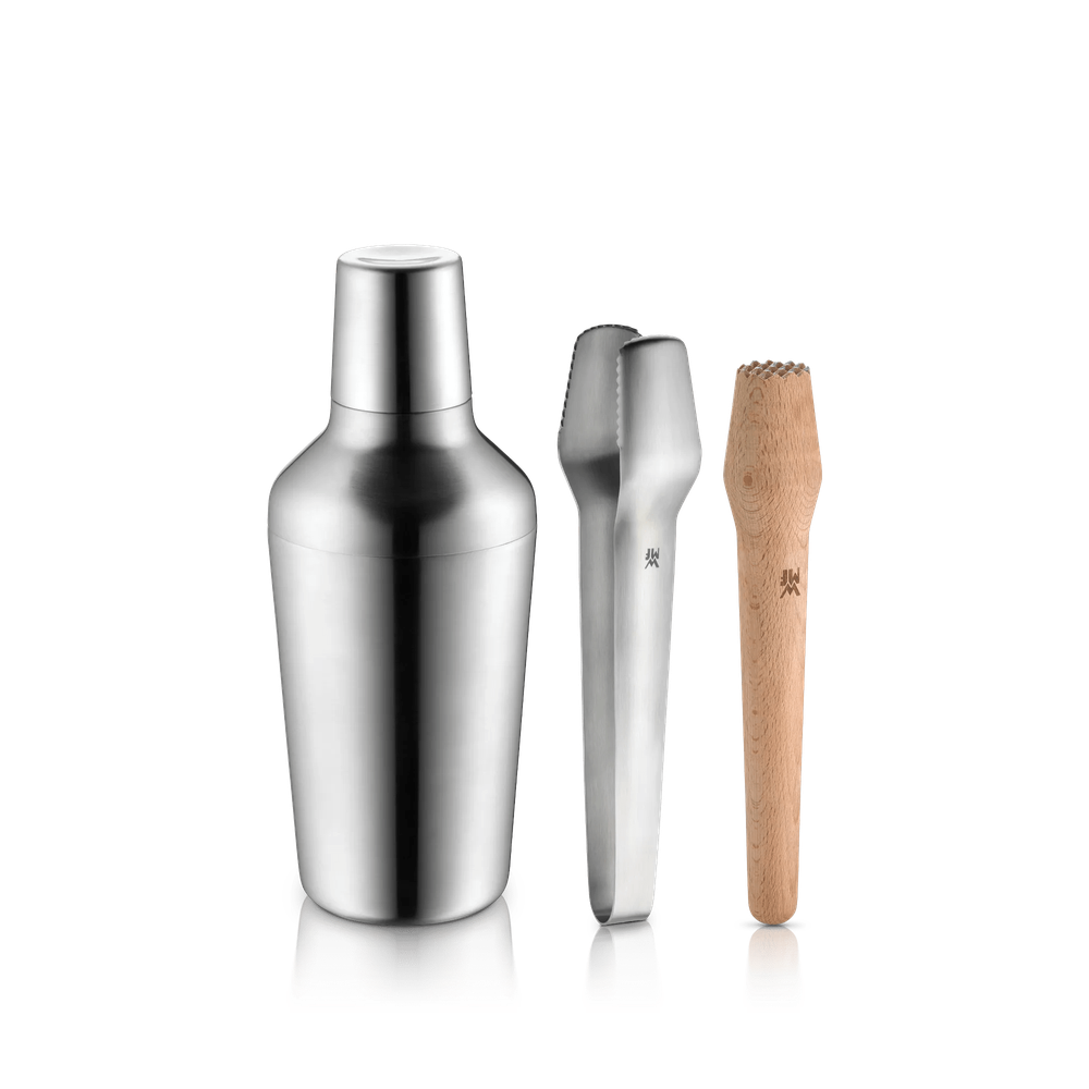 Set shaker cu accesorii WMF Clever&More, 5 piese, Cromargan®