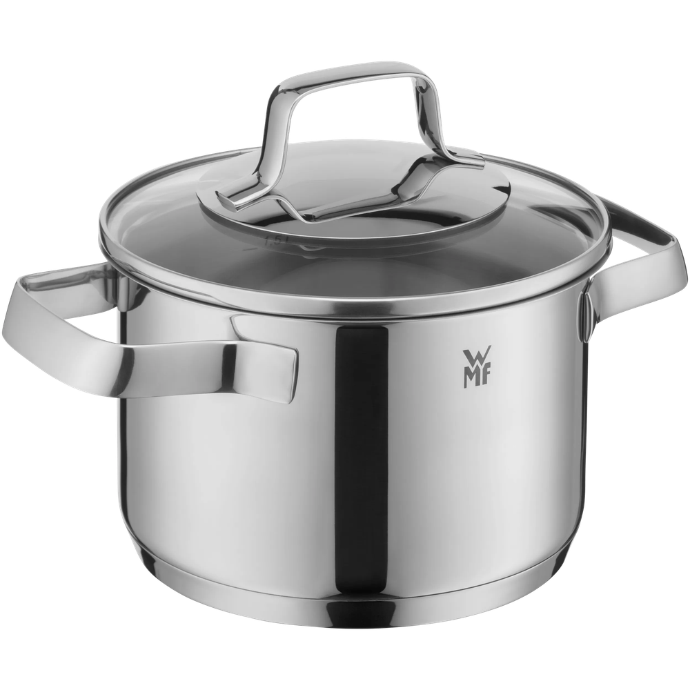 Set de 5 oale cu capac WMF Belmonte, baza TransTherm®, Cromargan®