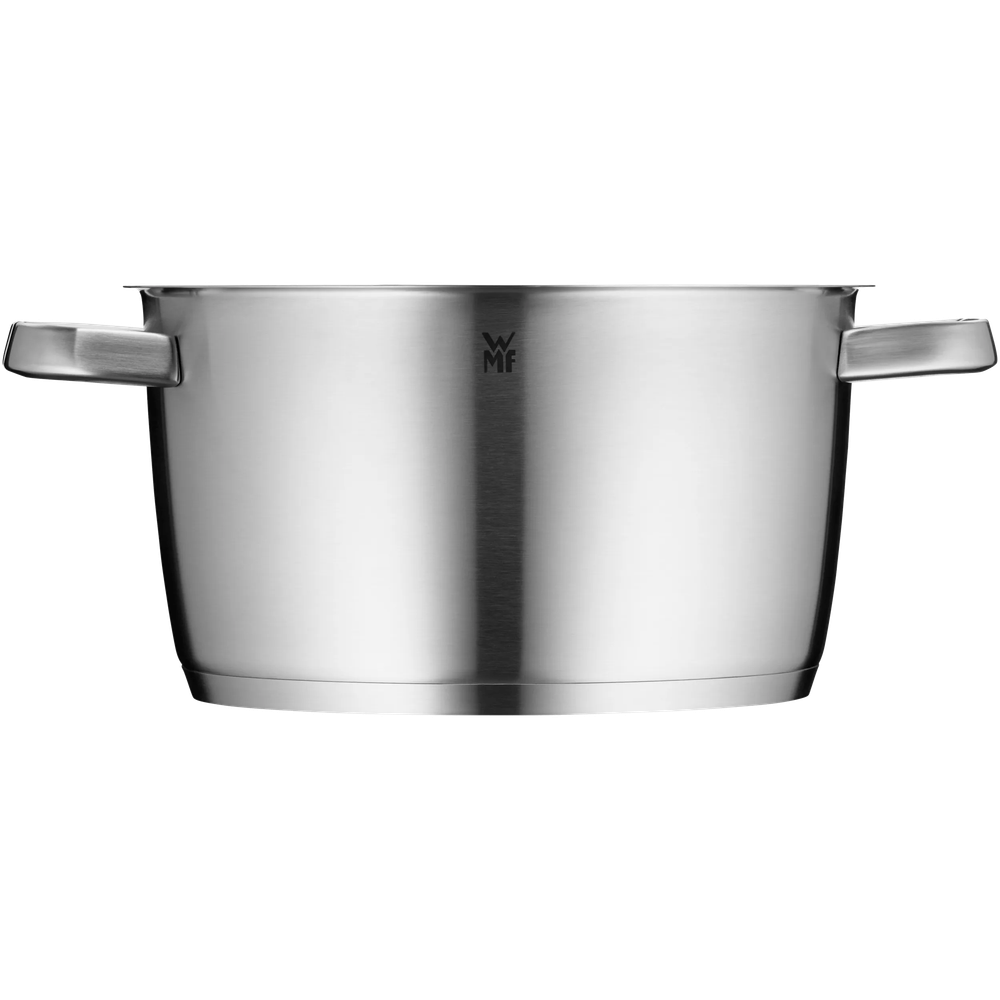 Oala cu capac WMF Iconic de 24 cm, capac din inox, argintiu