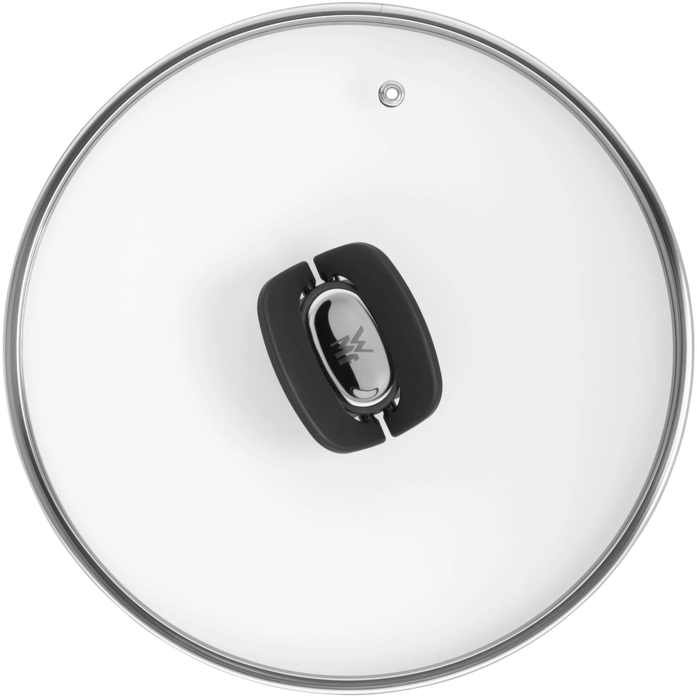 Capac de sticla pentru oala WMF Click & Serve, 26 cm, Cromargan®