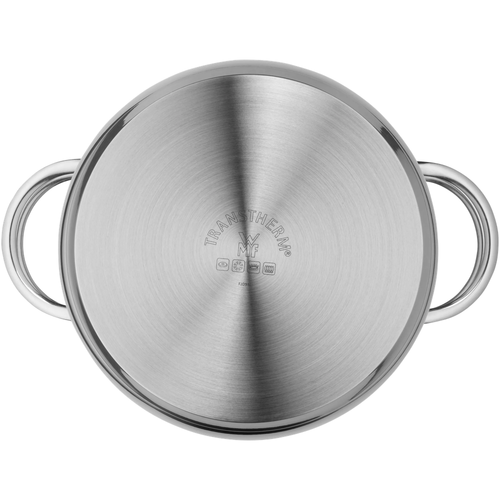 Oala pentru paste WMF Mini, 18 cm, 3L, Cromargan®, argintiu