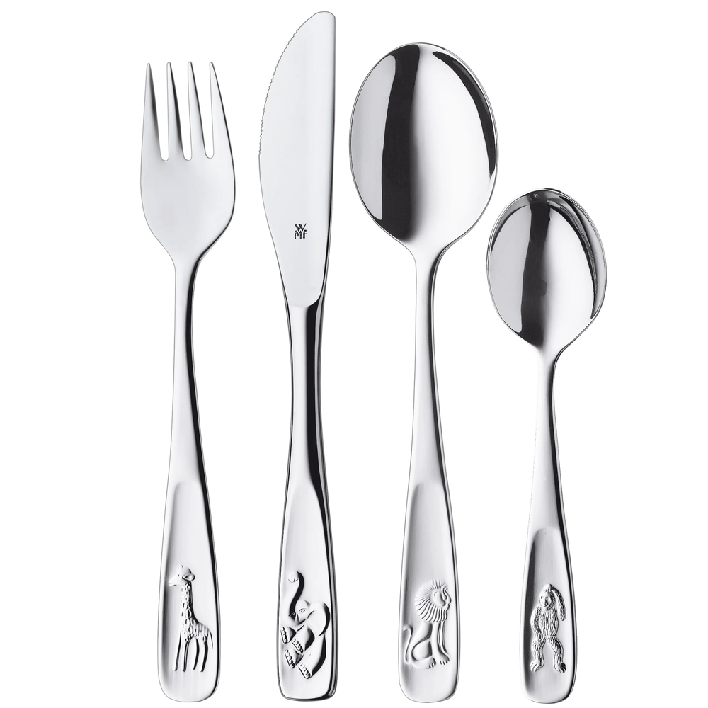 Set de tacamuri pentru copii WMF ANIMALS, 4 piese, Cromargan®