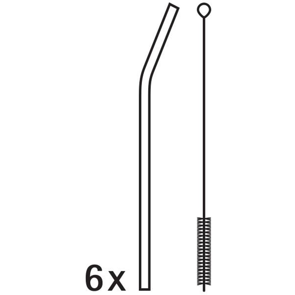 Set 6 paie de baut WMF, 24 cm, perie curatare inclusa