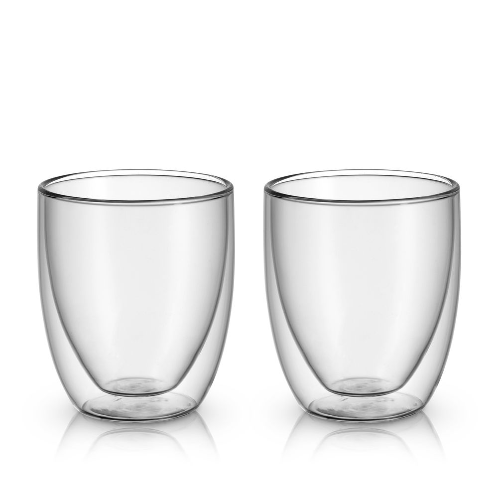 Set de 2 pahare cu perete dublu pentru cappuccino WMF Kult, sticla