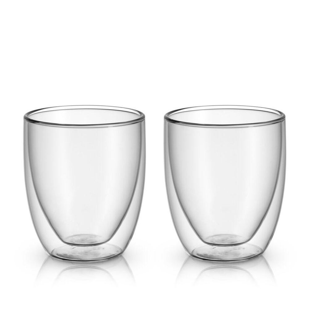Set de 2 pahare cu perete dublu pentru cappuccino WMF Kult, sticla