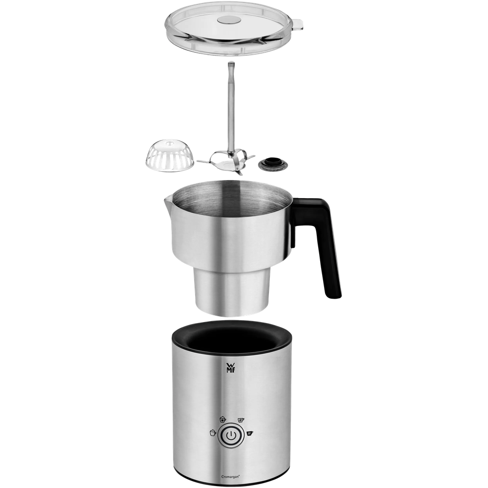 Aparat spumare lapte WMF Lono Milk&Choc, 650W, 4 programe, Cromargan®
