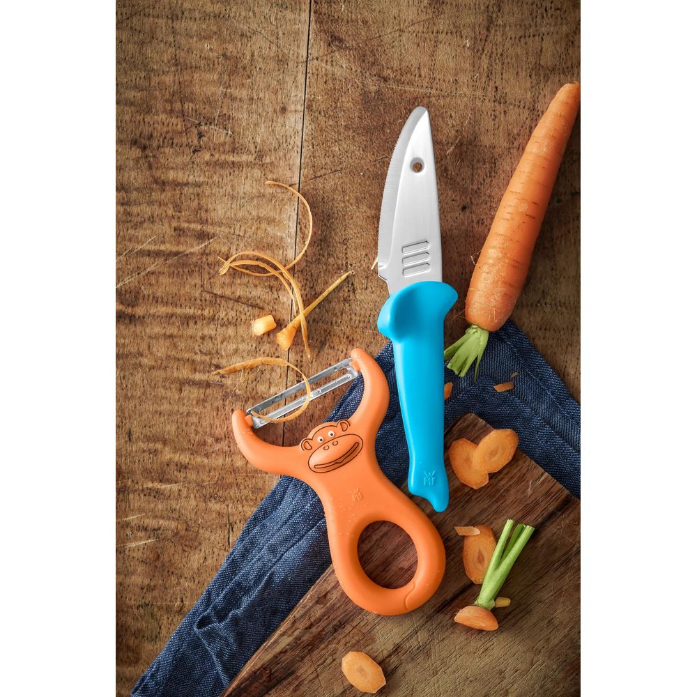Set peeler & cutit pentru copii WMF, 2 piese, Cromargan®