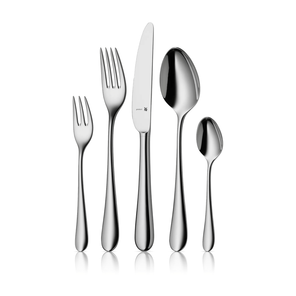 Set de tacamuri din 30 de piese WMF Merit, Cromargan protect®