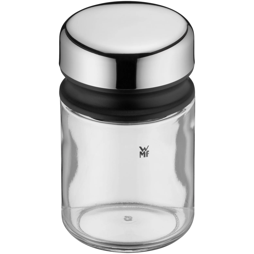 Set de 4 solnite din sticla WMF Depot, capac Cromargan®