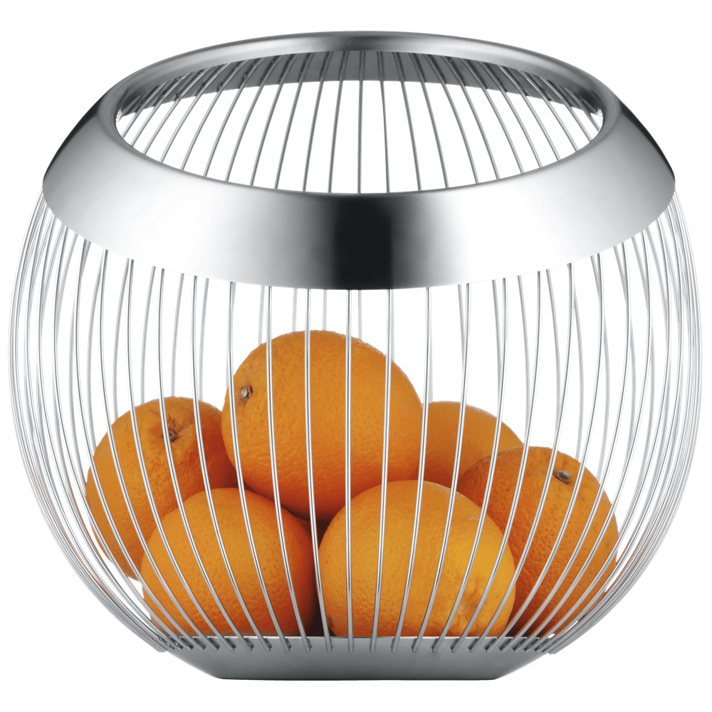 Cos pentru fructe WMF Lounge, 19 cm, Cromargan®, argintiu