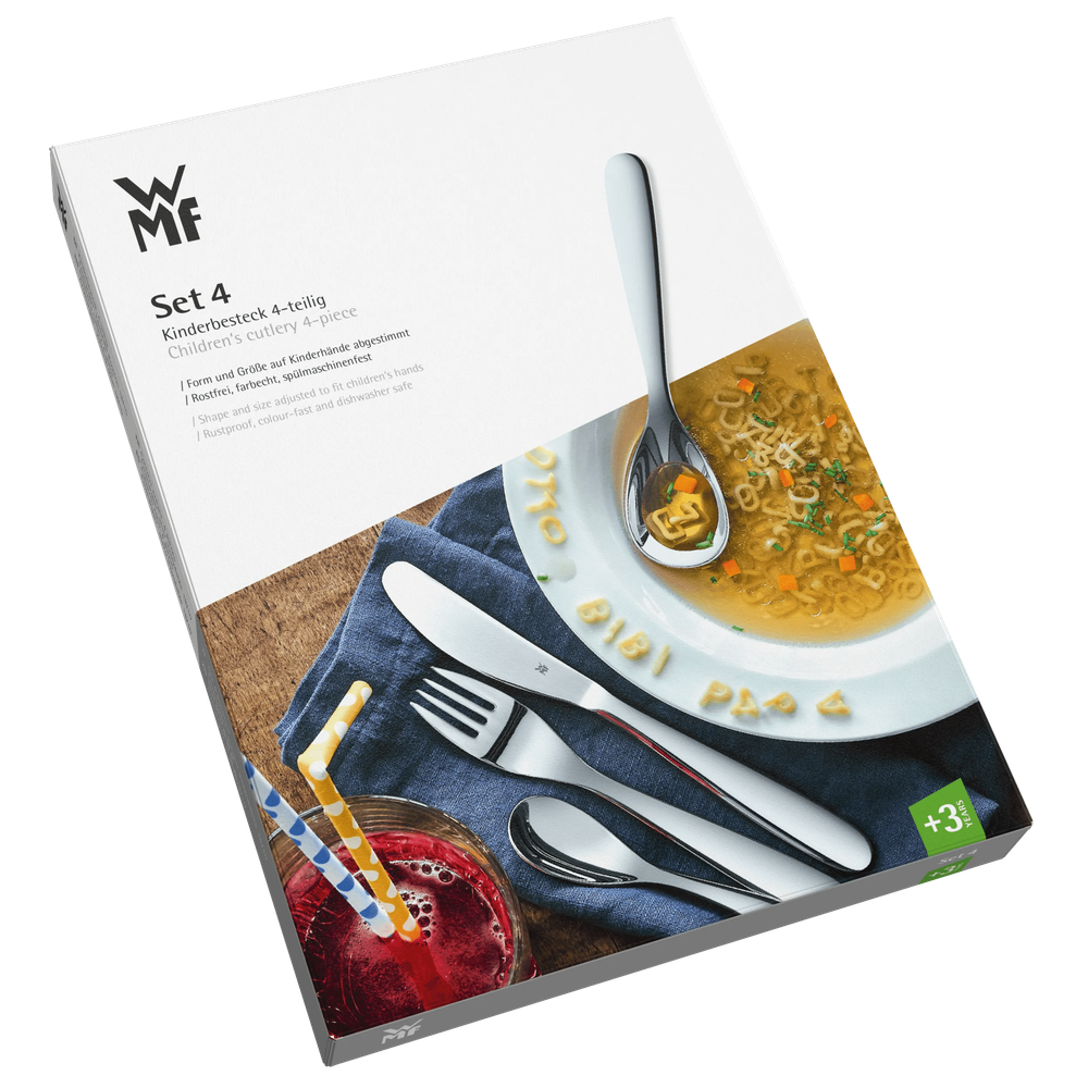 Set tacamuri pentru copii WMF, 4 piese, Cromargan®