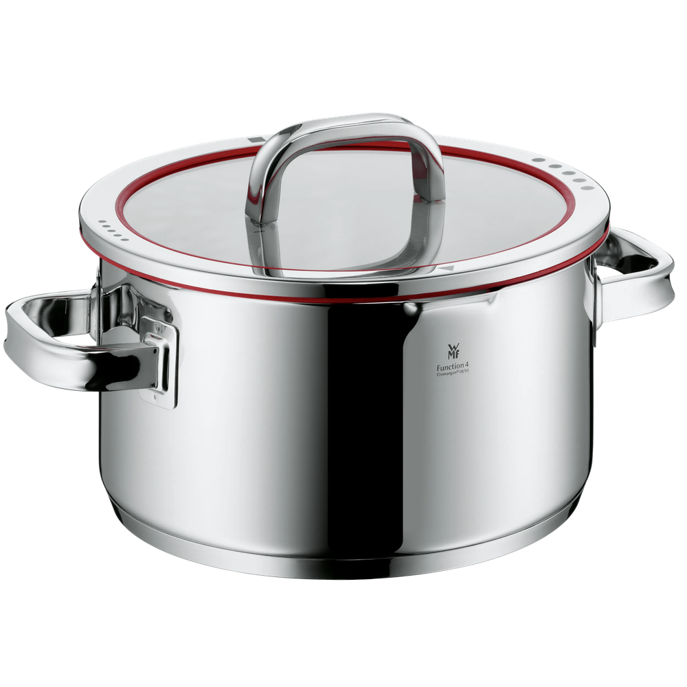 Set de 5 piese WMF Function, Cromargan®, baza TransTherm®, argintiu