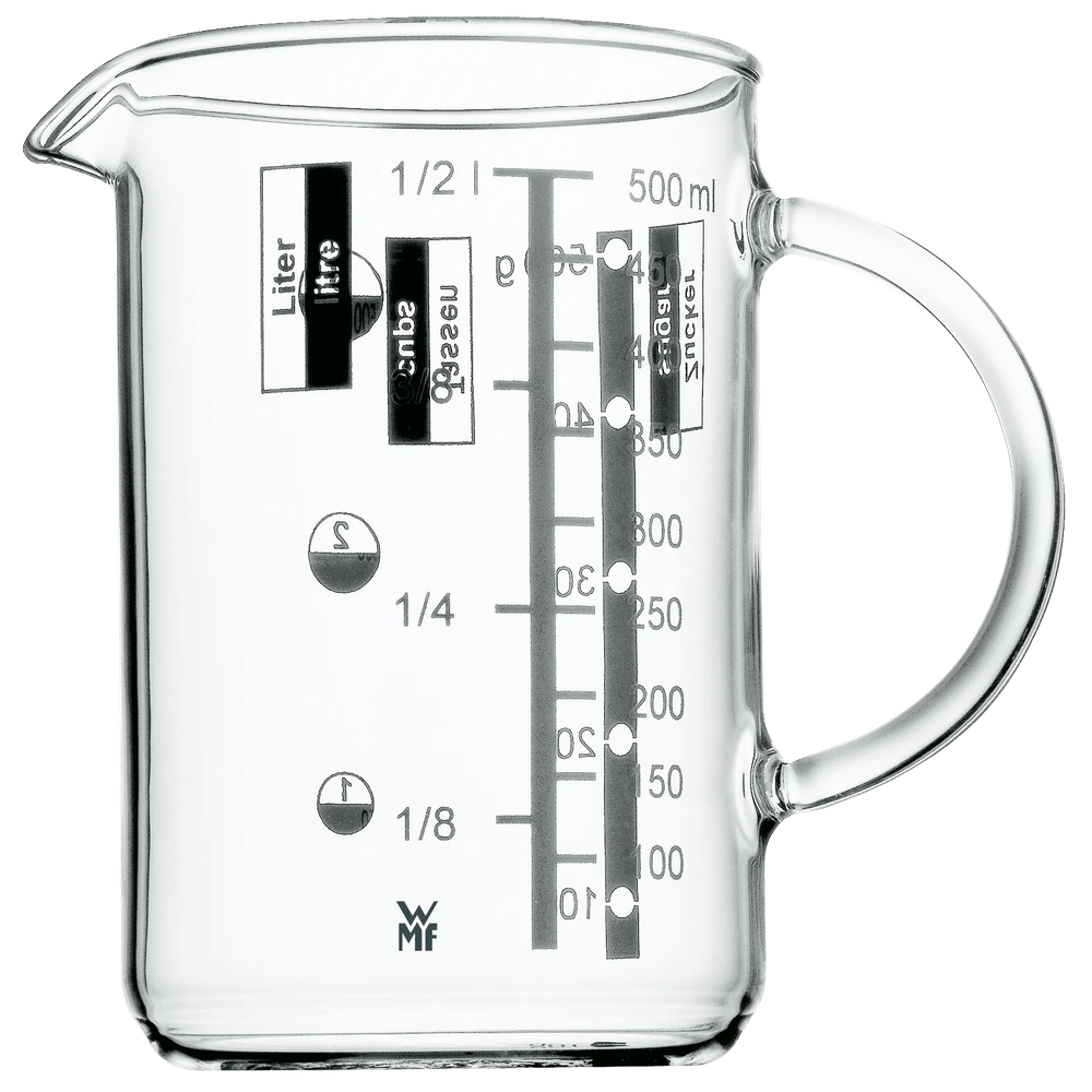 Cana gradata din sticla termorezistenta WMF, 0.5L