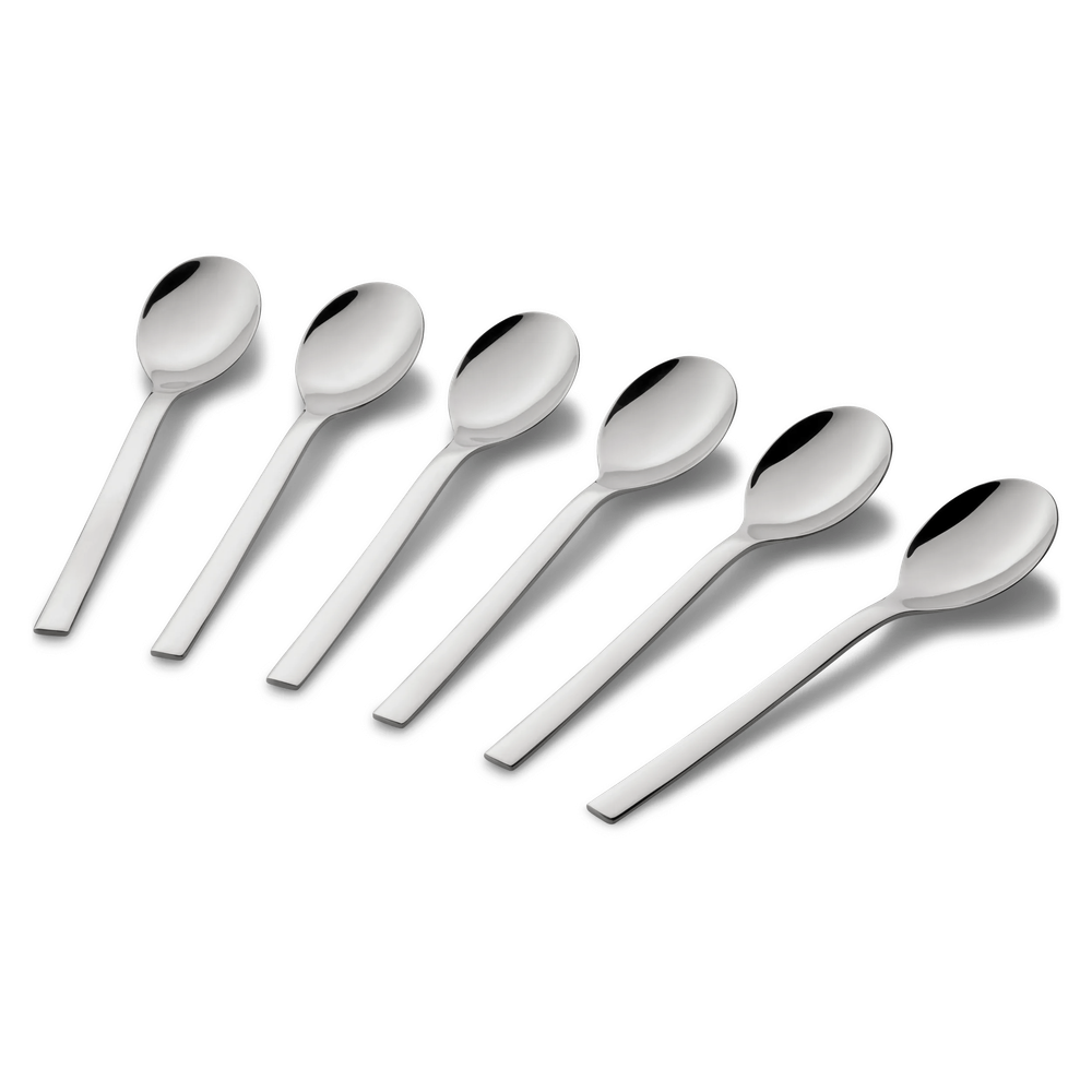 Set lingurite WMF Nuova, 6 piese, 15.5 cm, Cromargan®