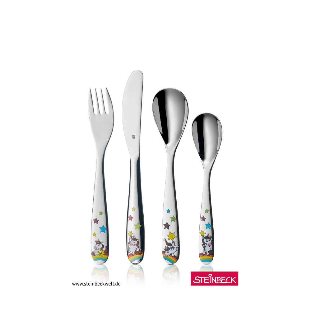 Set de tacamuri pentru copii WMF Unicorn, 4 piese
