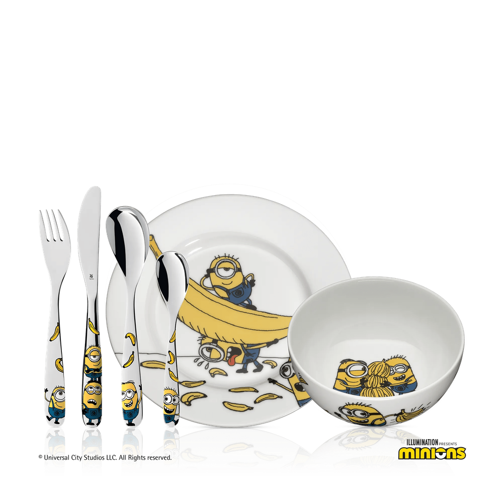 Set de tacamuri WMF Minions, 6 piese, Cromargan®