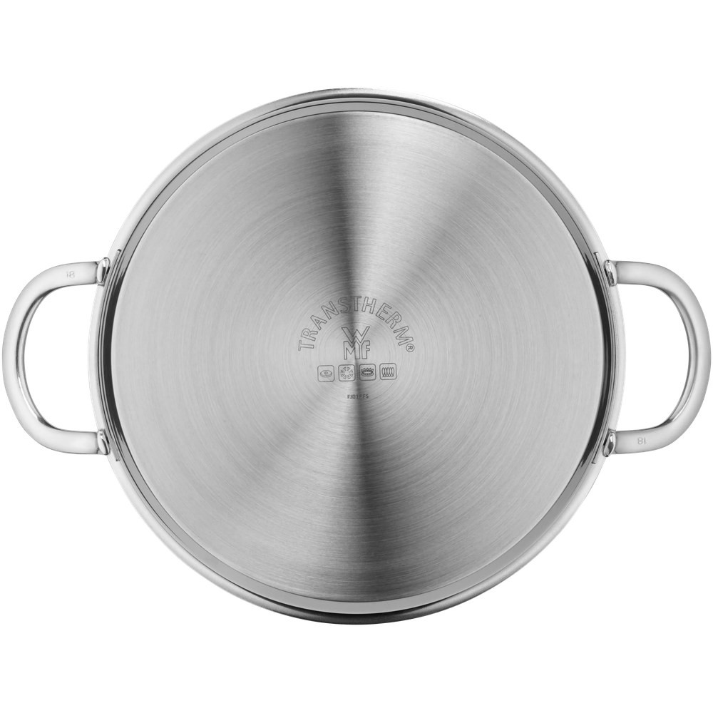 Tigaie servire WMF Mini, 18 cm, TransTherm®, Cromargan®, argintiu